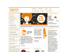 Tablet Screenshot of fashiondig.com
